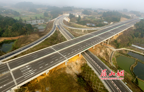 成都经济区环线高速公路简蒲段将于明(28)日通车