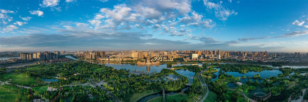 东坡区城市风貌。