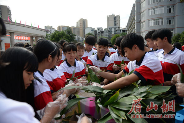 千人包的制作过程图片图片